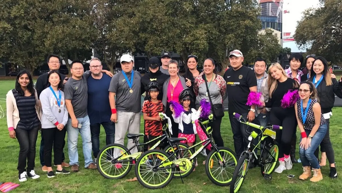 Chow Group gets on its bike for charity