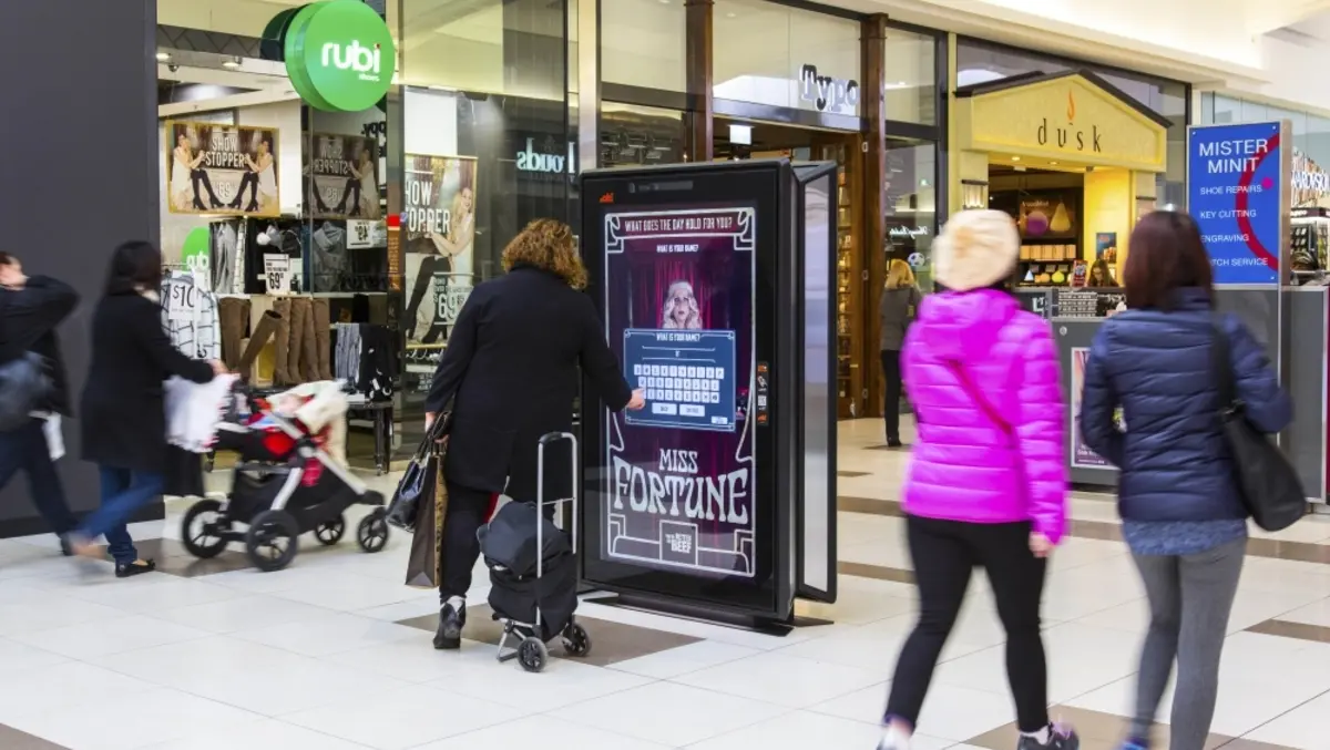 Screen network reaches shopping centre milestone