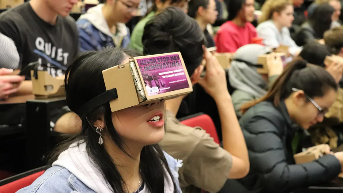 Virtual reality takes property students new places