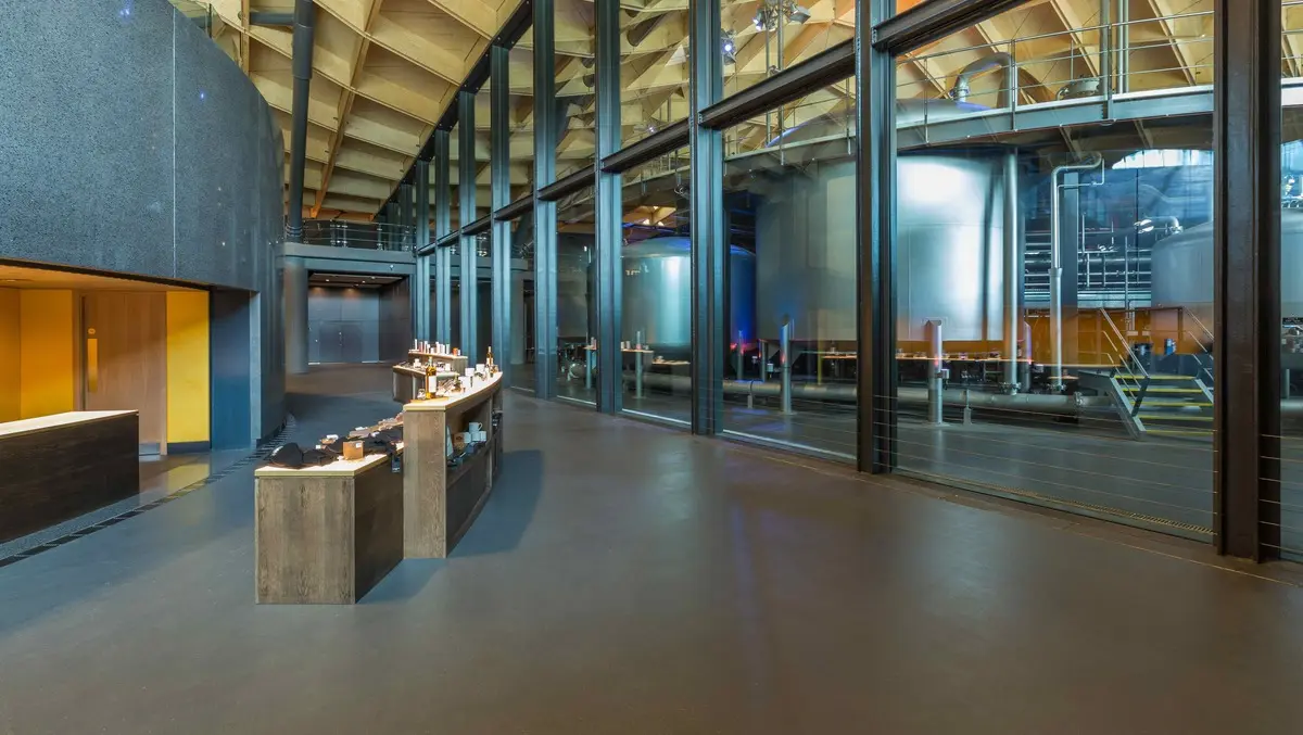 Hitting the floor at new whisky distillery