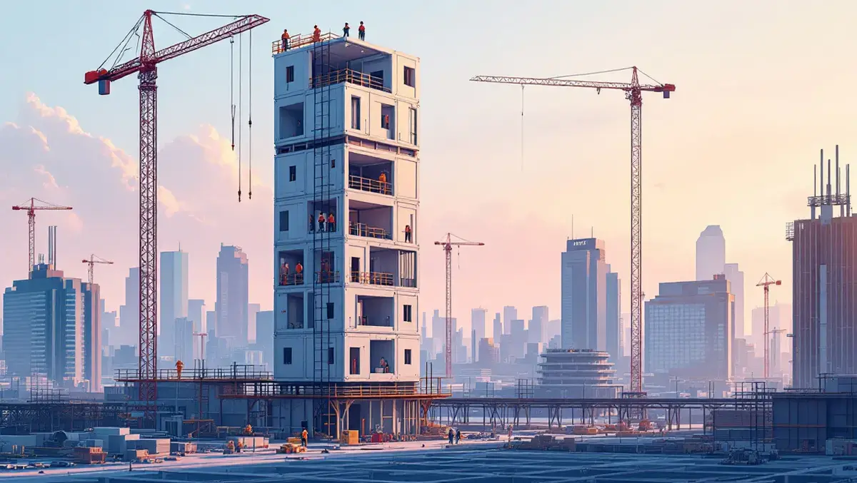 China builds 10-storey tower in a day