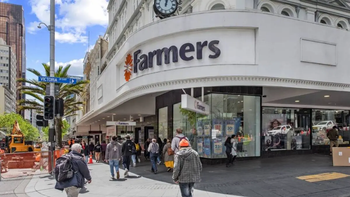 Auckland CBD’s Farmers building hits the market